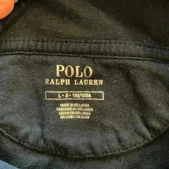 Polo Ralph Lauren Men’s Sweater Sweatshirt High Collar Blue M - Picture 6 of 12